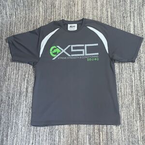 Ecko Function XSC Mens XL Graphic Shirt‎ Xtreme Strength & Conditioning Gray